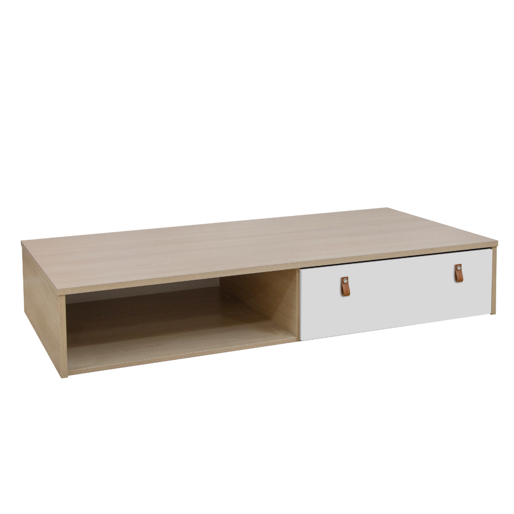 Cama Infantil com Gaveta e Espaço para Futton Join